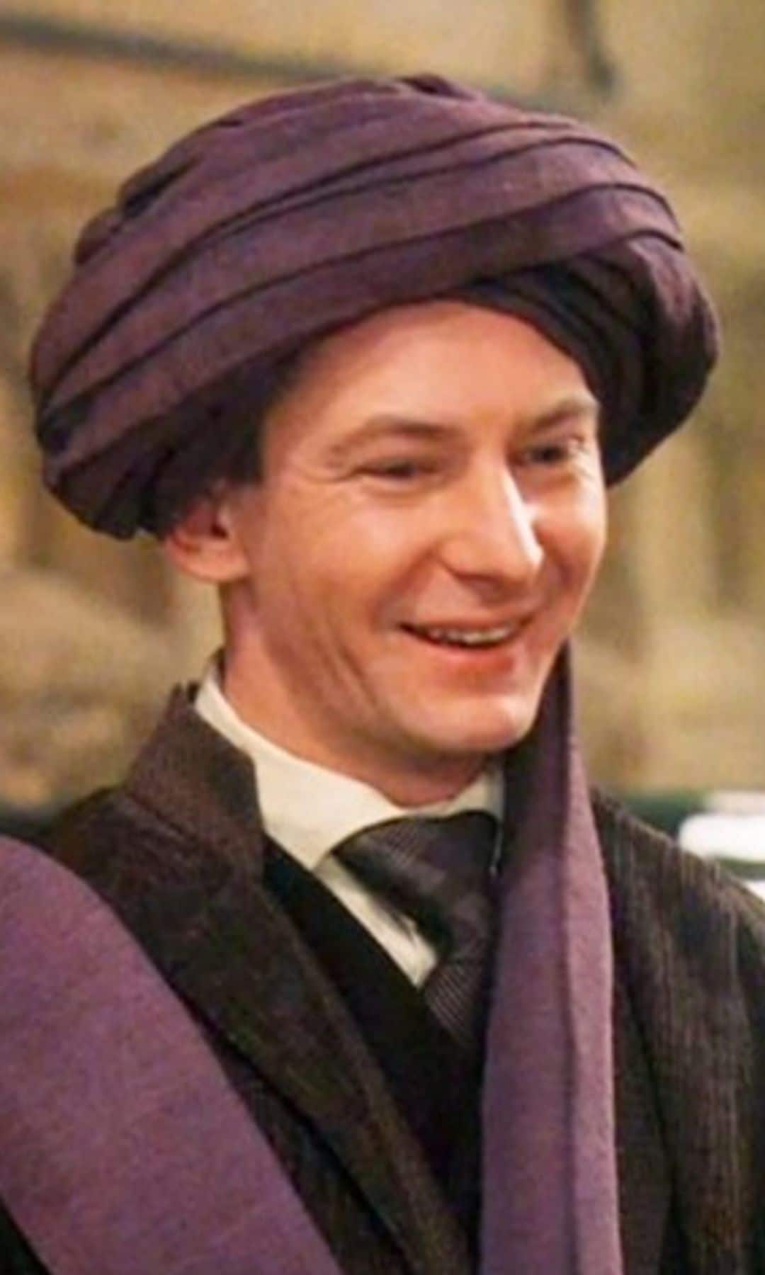 Quirinus Quirrell estuvo interpretado en el cine por Ian Heart