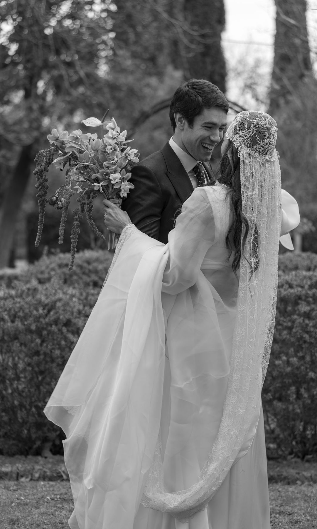 Vestido de novia viral de encaje de Vocot