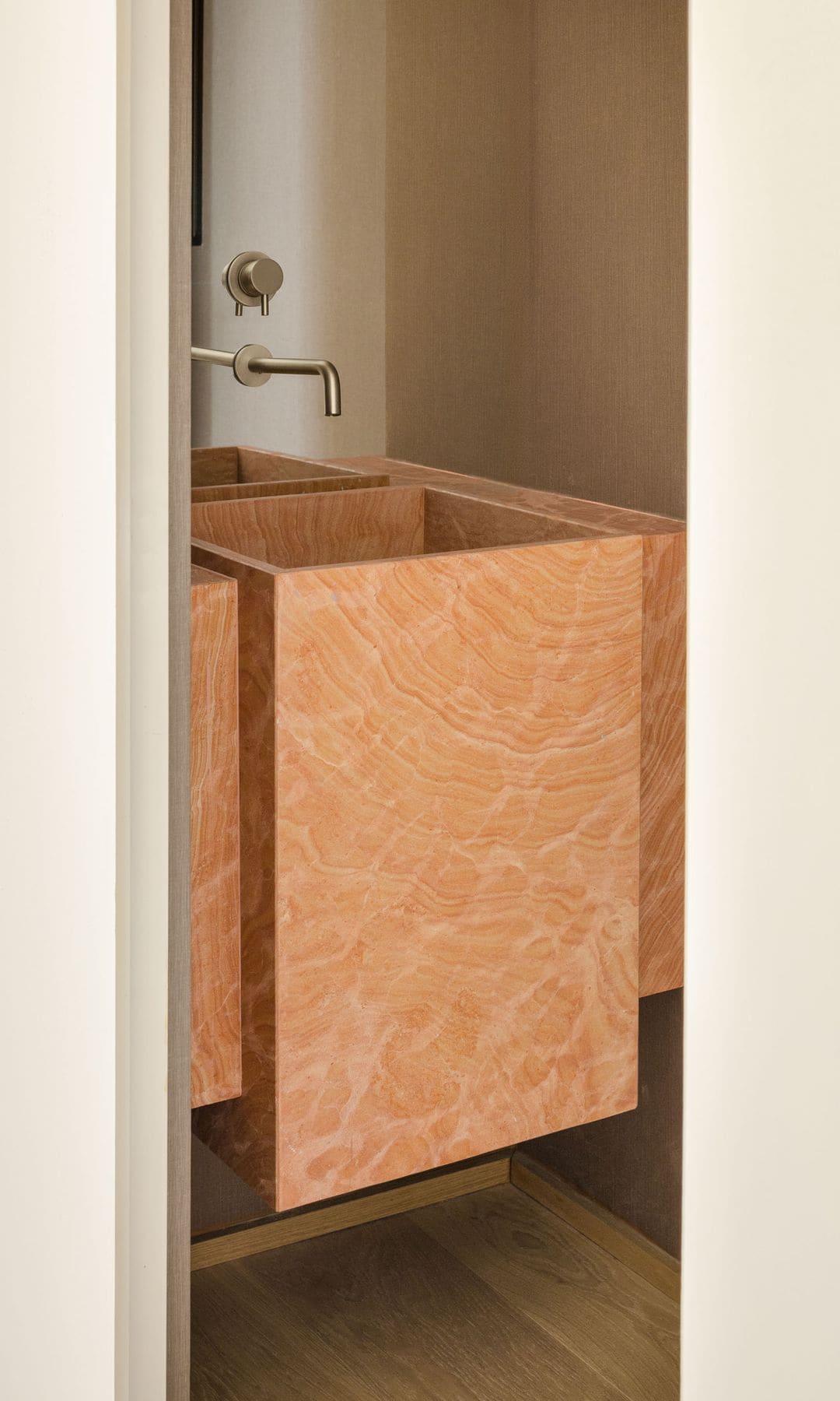 Lavabo de piedra