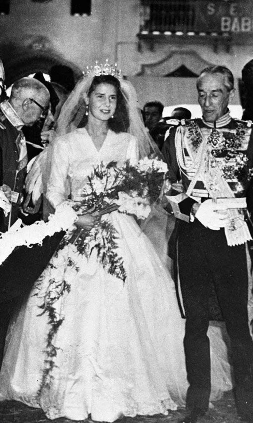 La duquesa de Alba el día de su boda