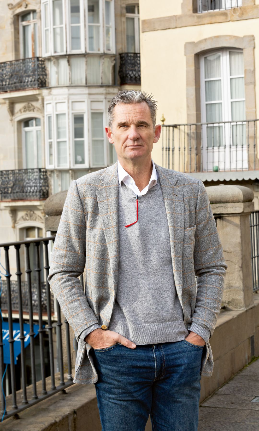 Iñaki Urdangarin en Vitoria, donde vive ahora