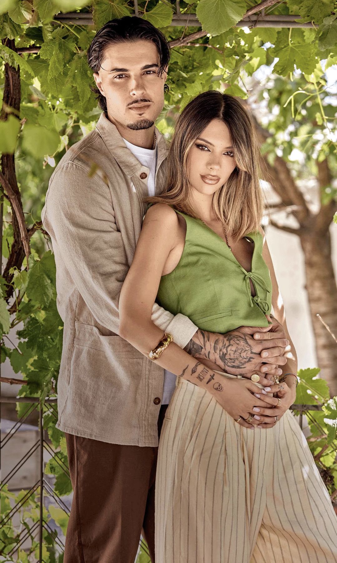 Alejandra y Carlo primer hijo juntos