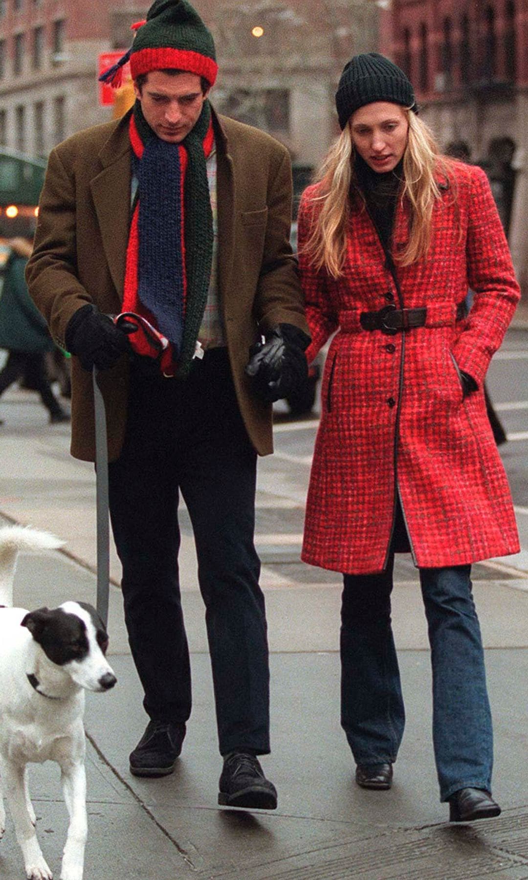 John F. Kennedy Jr. y Carolyn Bessette en 1997
