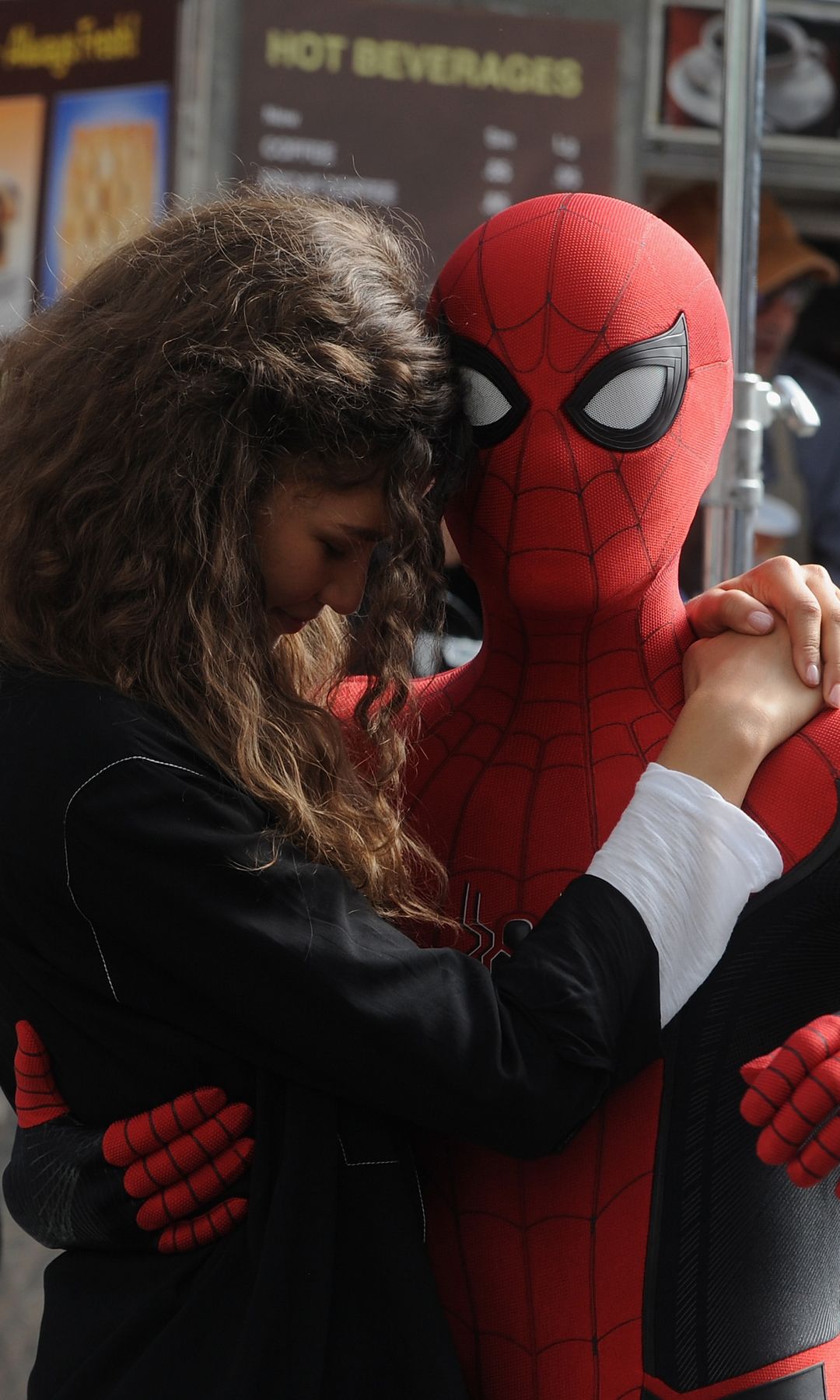 Zemdaya y Tom Holland se conocieron en el rodaje de Spider-man