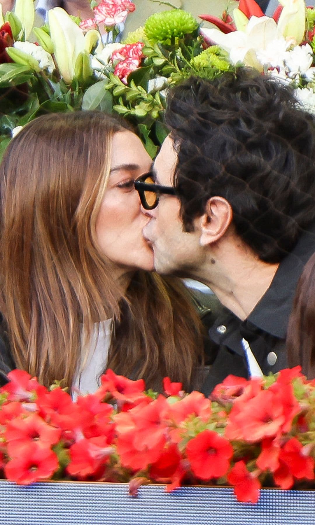 Actors Blanca Suárez and Javier Rey during Masters Series Madrid 2025 in Madrid on 4 May 2025.