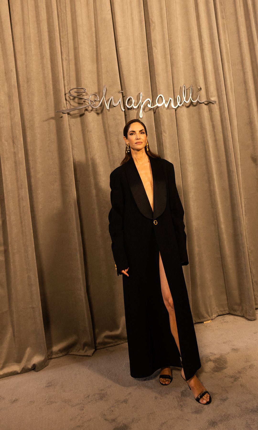 Eugenia Silva en el desfile de Schiaparelli