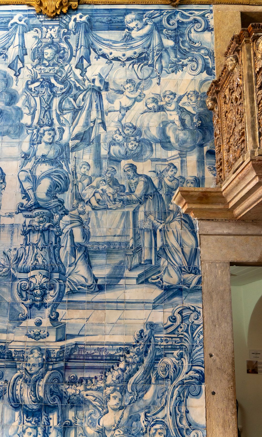 Azulejos en la iglesia de Loulé