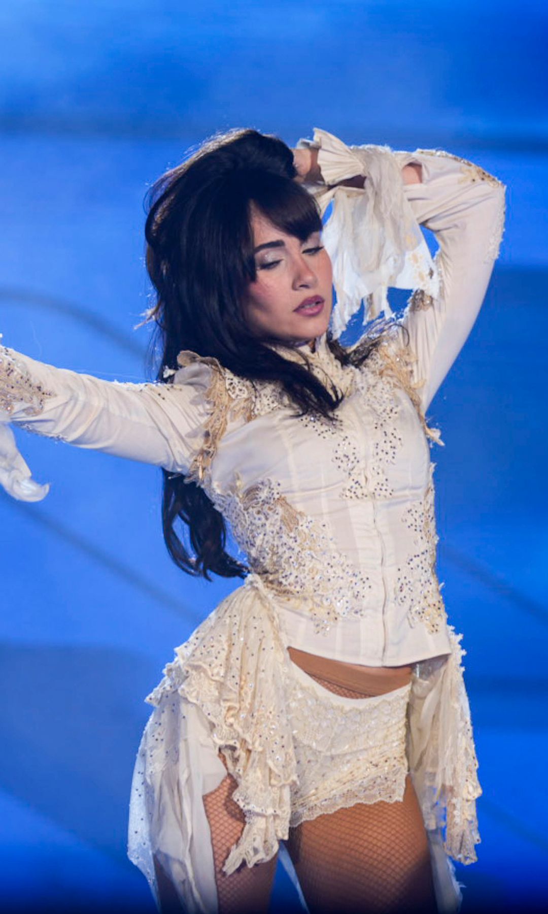 ALMERIA ANDALUSIA, SPAIN - MAY 09: Images from Aitana's concert on 9 May 2026 in Roquetas de Mar, Almeria (Andalusia, Spain). Aitana opens her world tour 'Cuarto Azul World Tour' in Roquetas de Mar (Almeria)