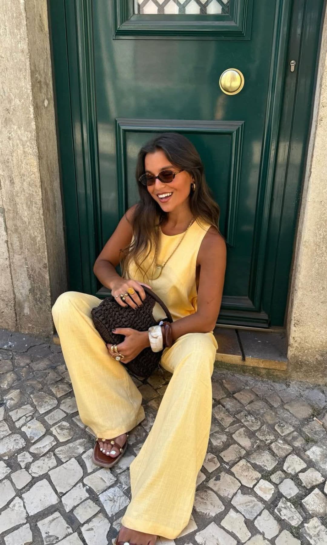 ¡HOLA! Fashion combinar pantalones de lino de lunes a domingo