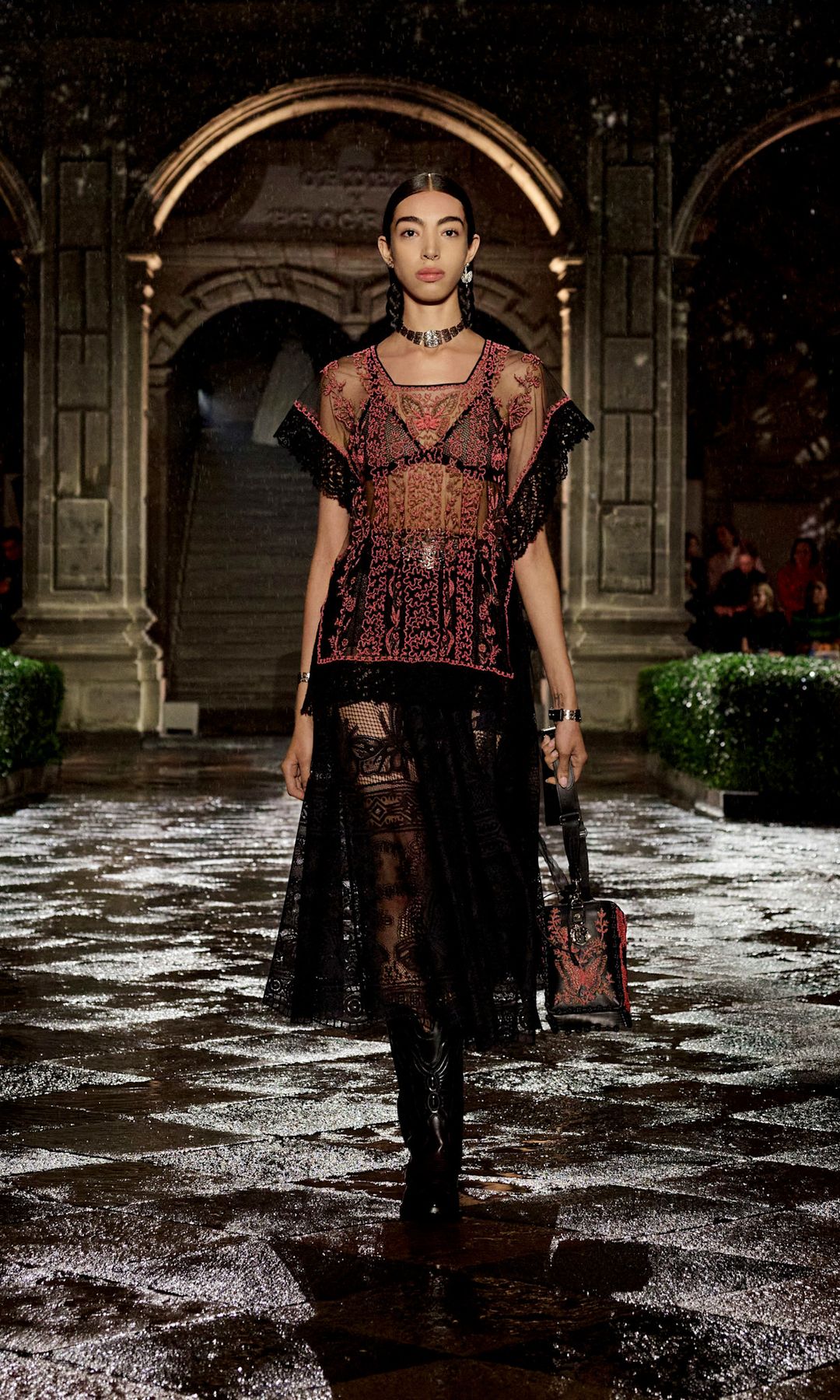 Desfile Dior en CDMX.
