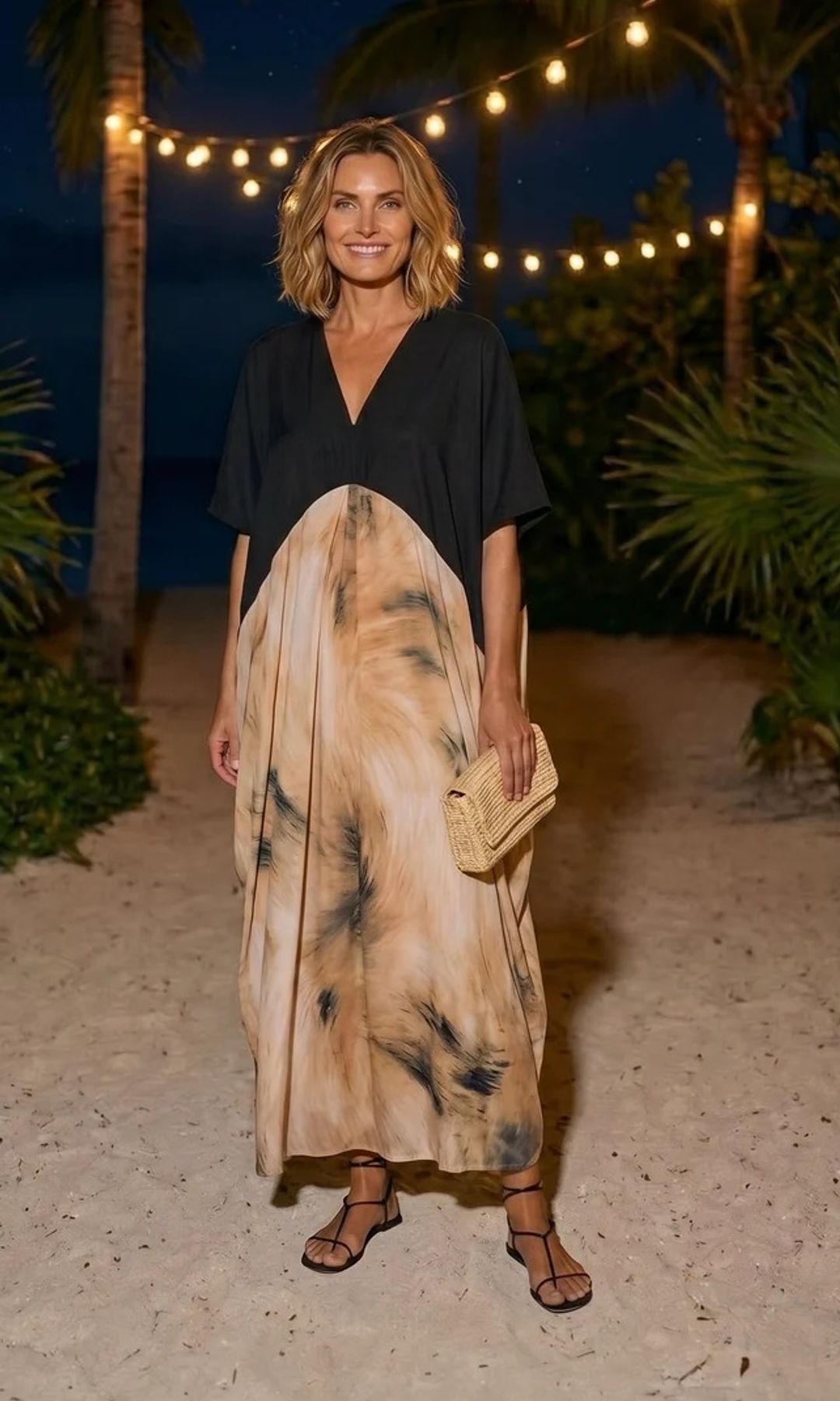 Vestido bicolor de Bo Star Swimwear