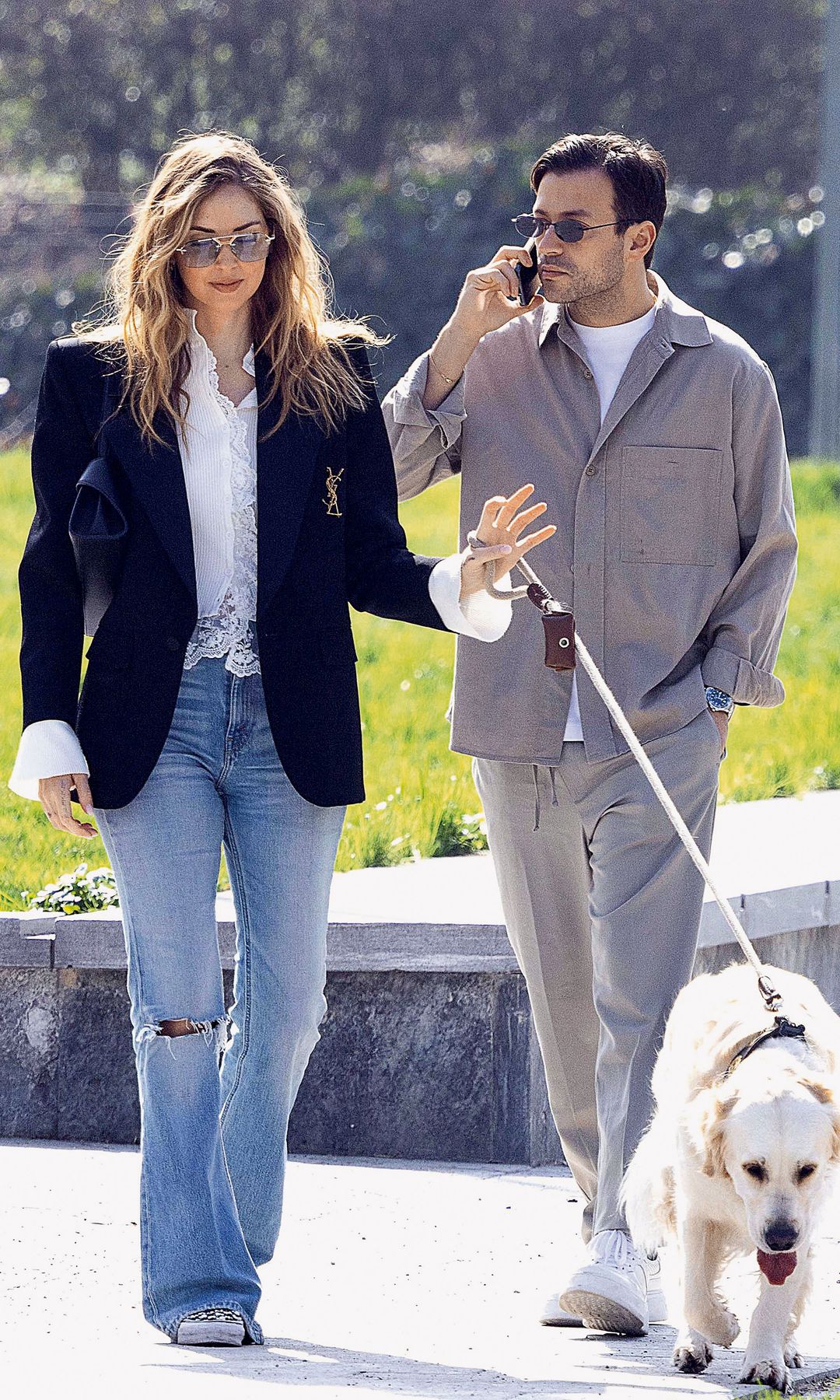Chiara Ferragni siendo captada de nuevo enamorada