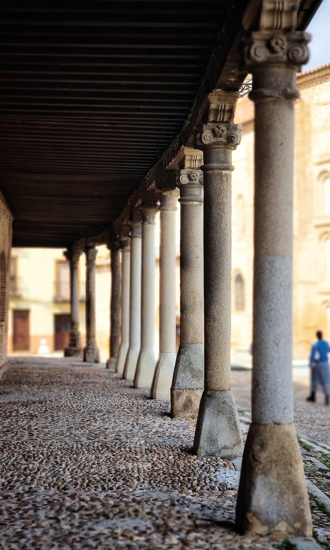 Soportales de la plaza de la Villa Arévalo Ávila