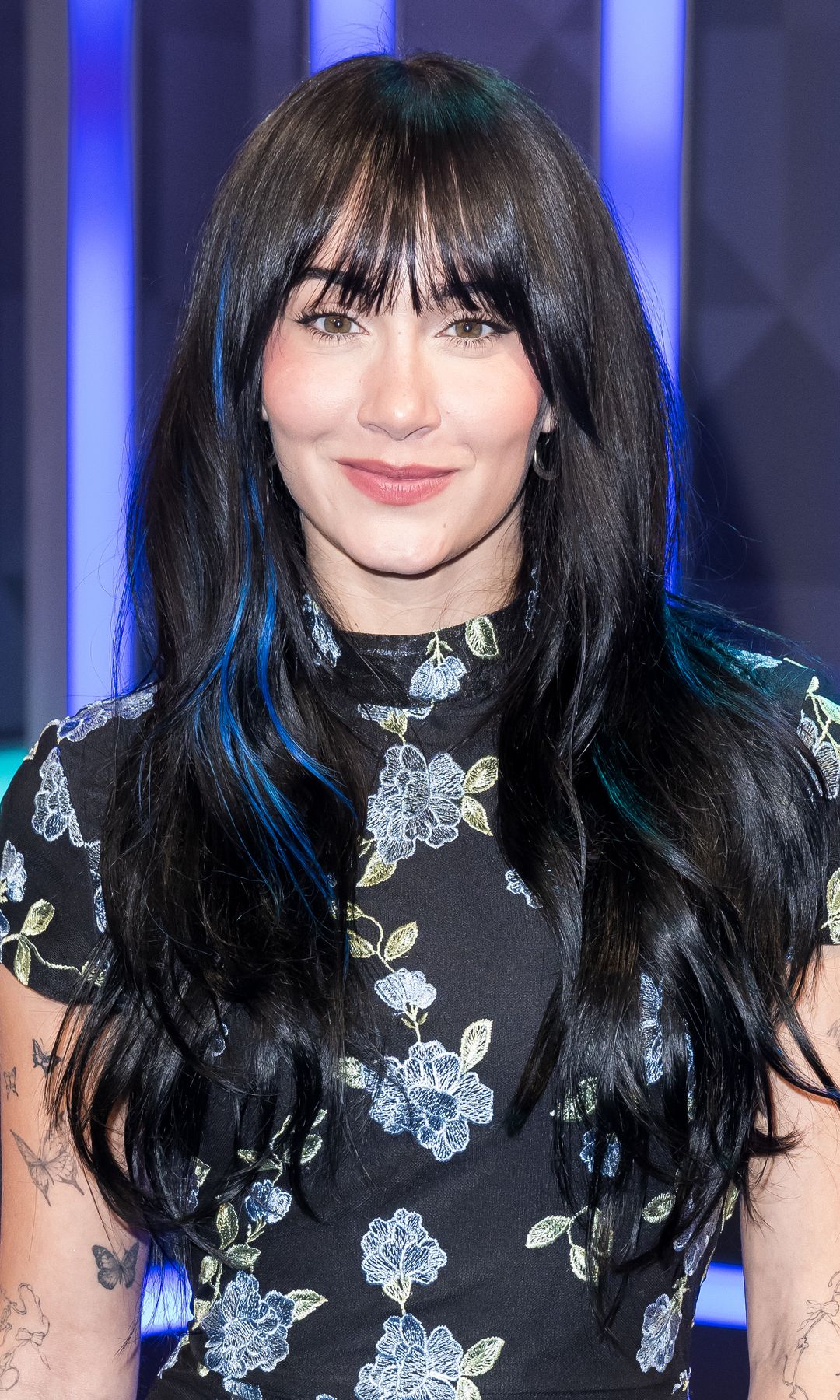 Aitana Ocaña en SiriusXM Studios en Miami, enero 2025