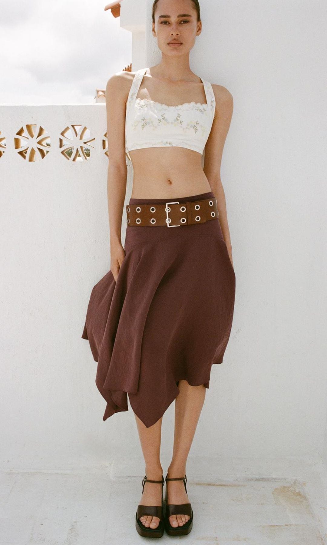 Faldas fluidas Zara