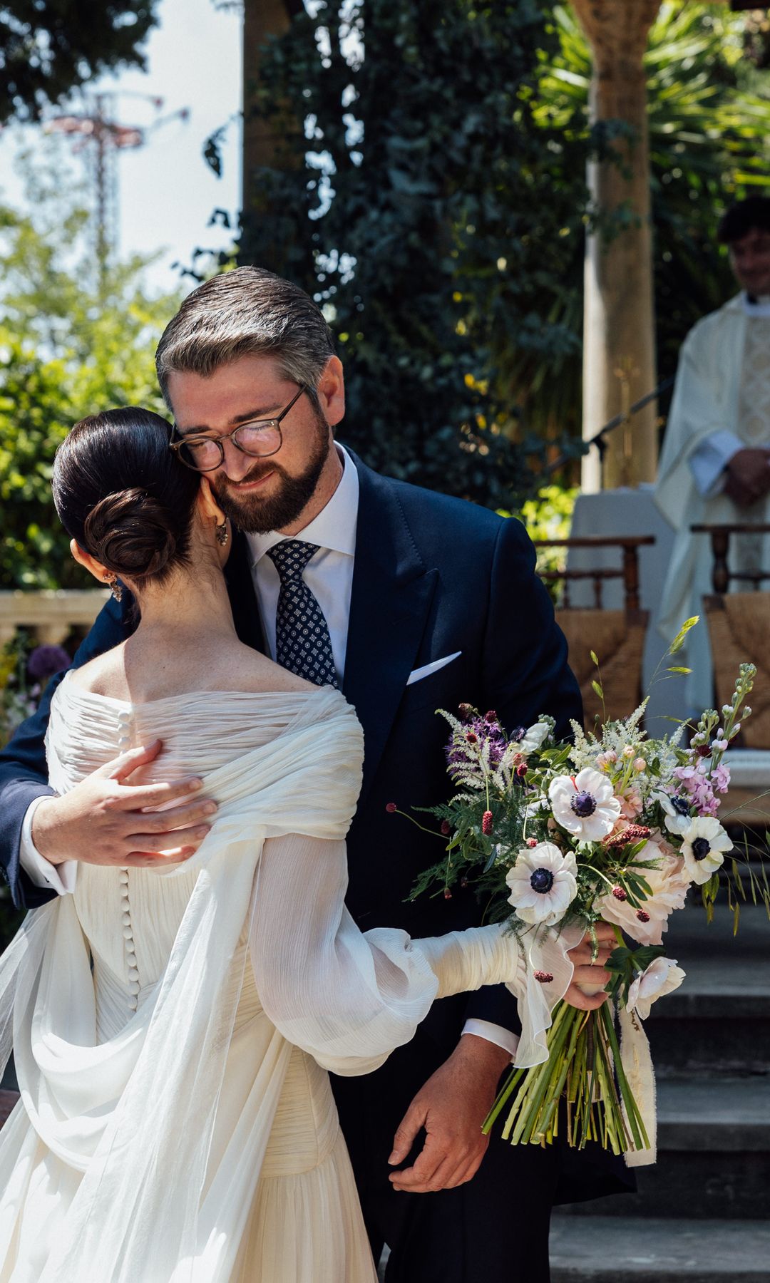 Novias con moño de bailarina