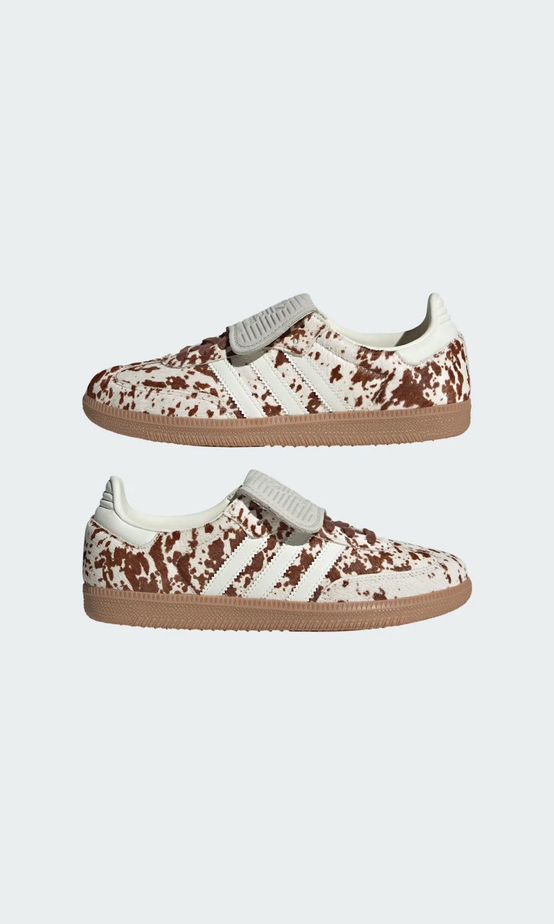 adidas samba animal print