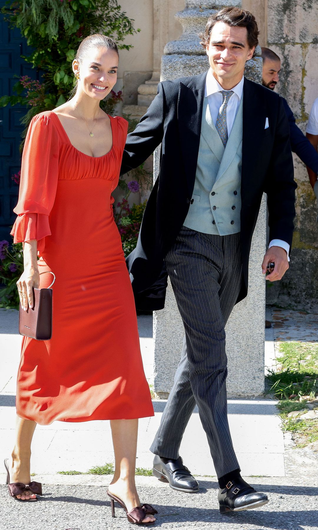 Pepe Barroso y Gara Arias, acuden a la boda