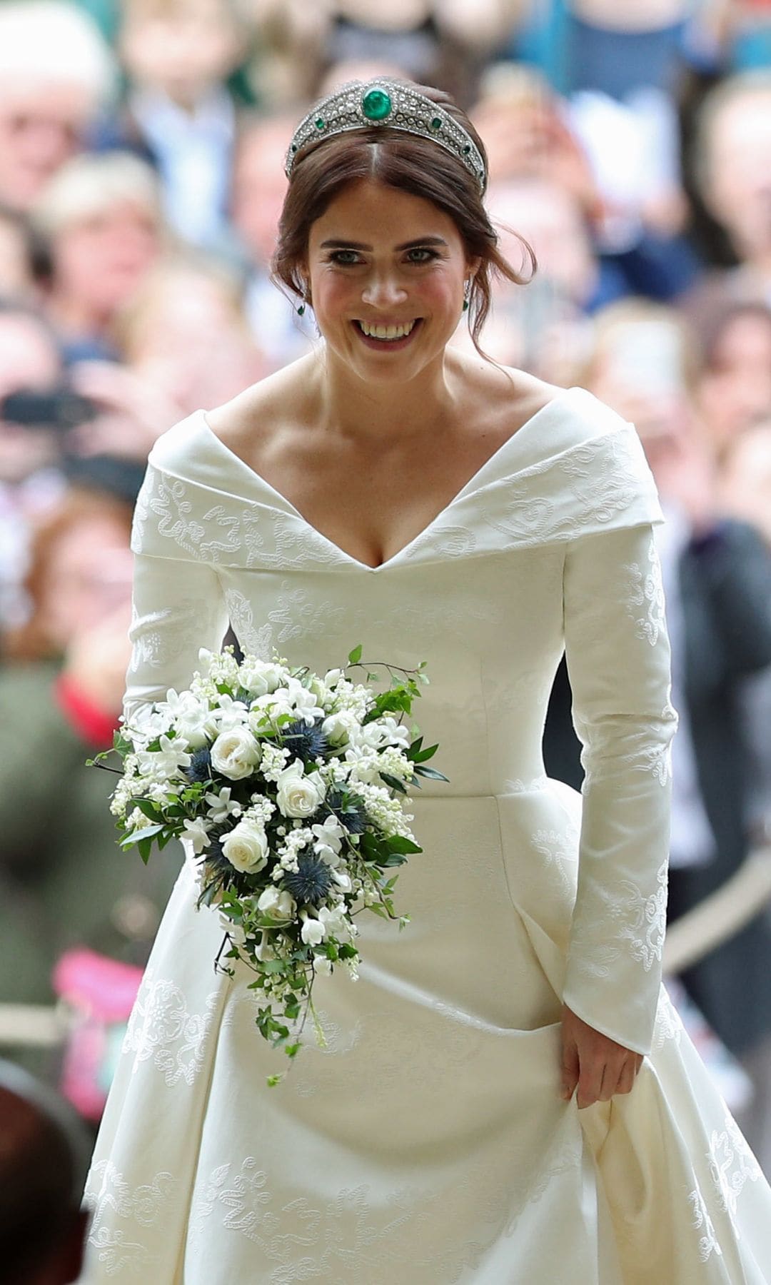Boda de Eugenia de York y Jack Brooksbank vestido novia