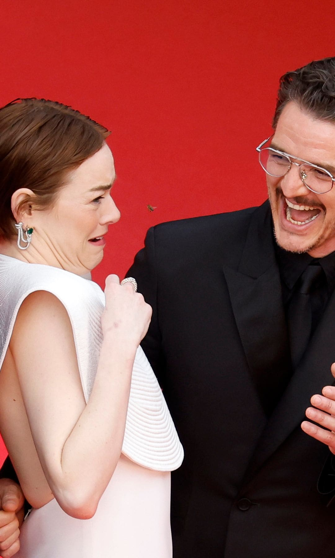 Austin Butler, Emma Stone y Pedro Pascal en Cannes 2025