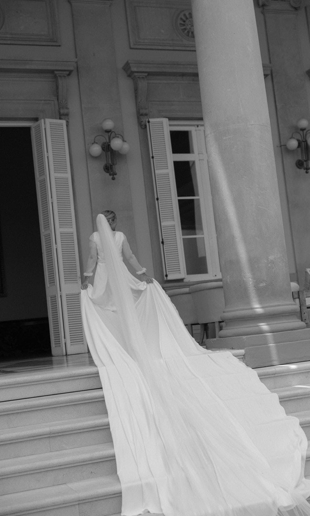 Vestido de novia desmontable