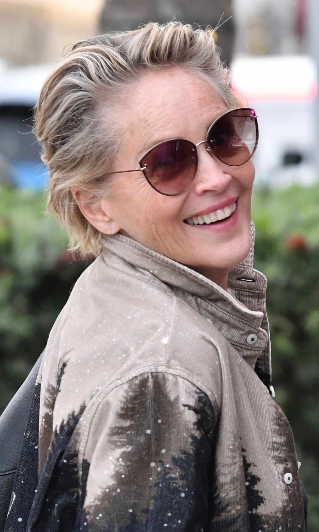 Sharon Stone en diciembre de 2024