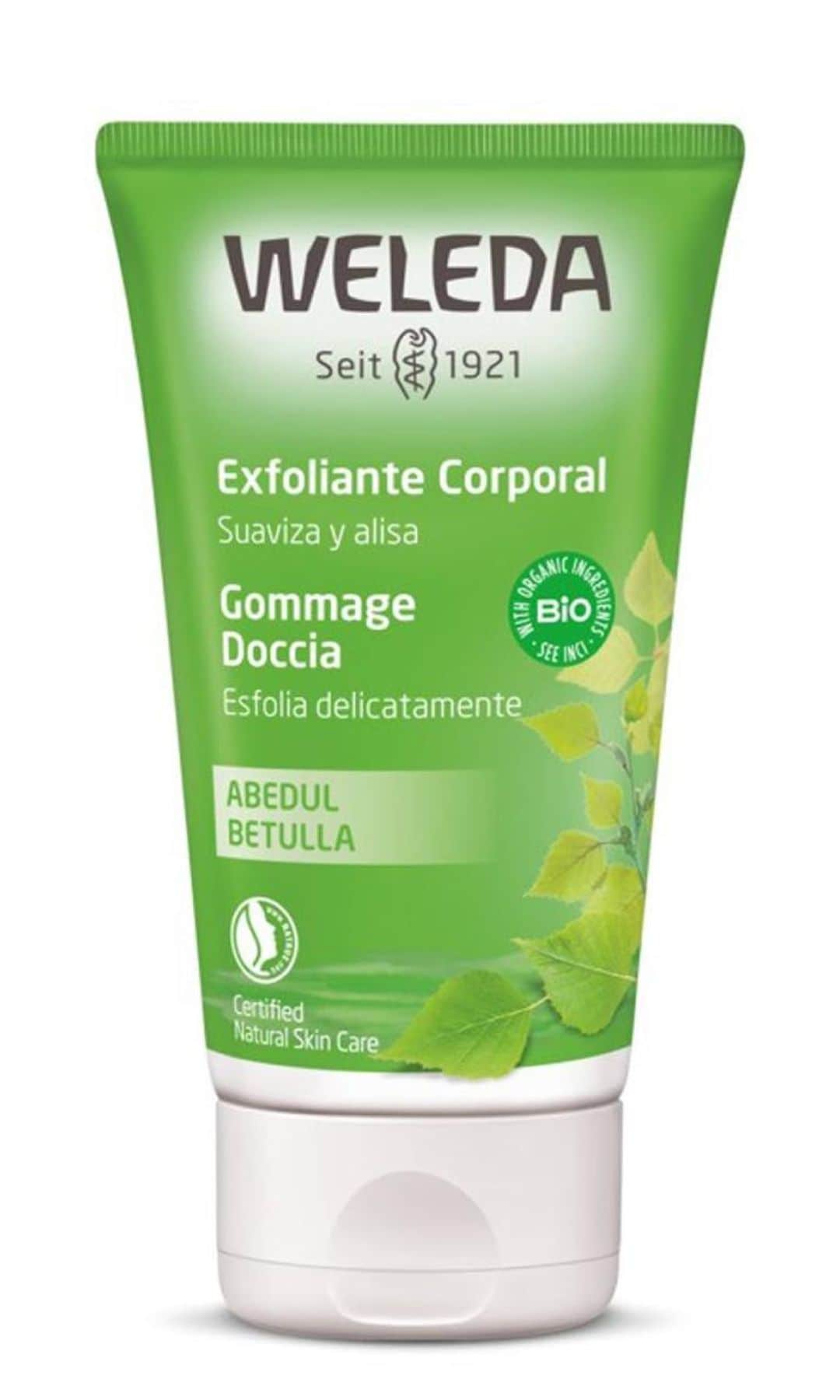 Exfoliante Corporal de Abedul (11,95€), Weleda