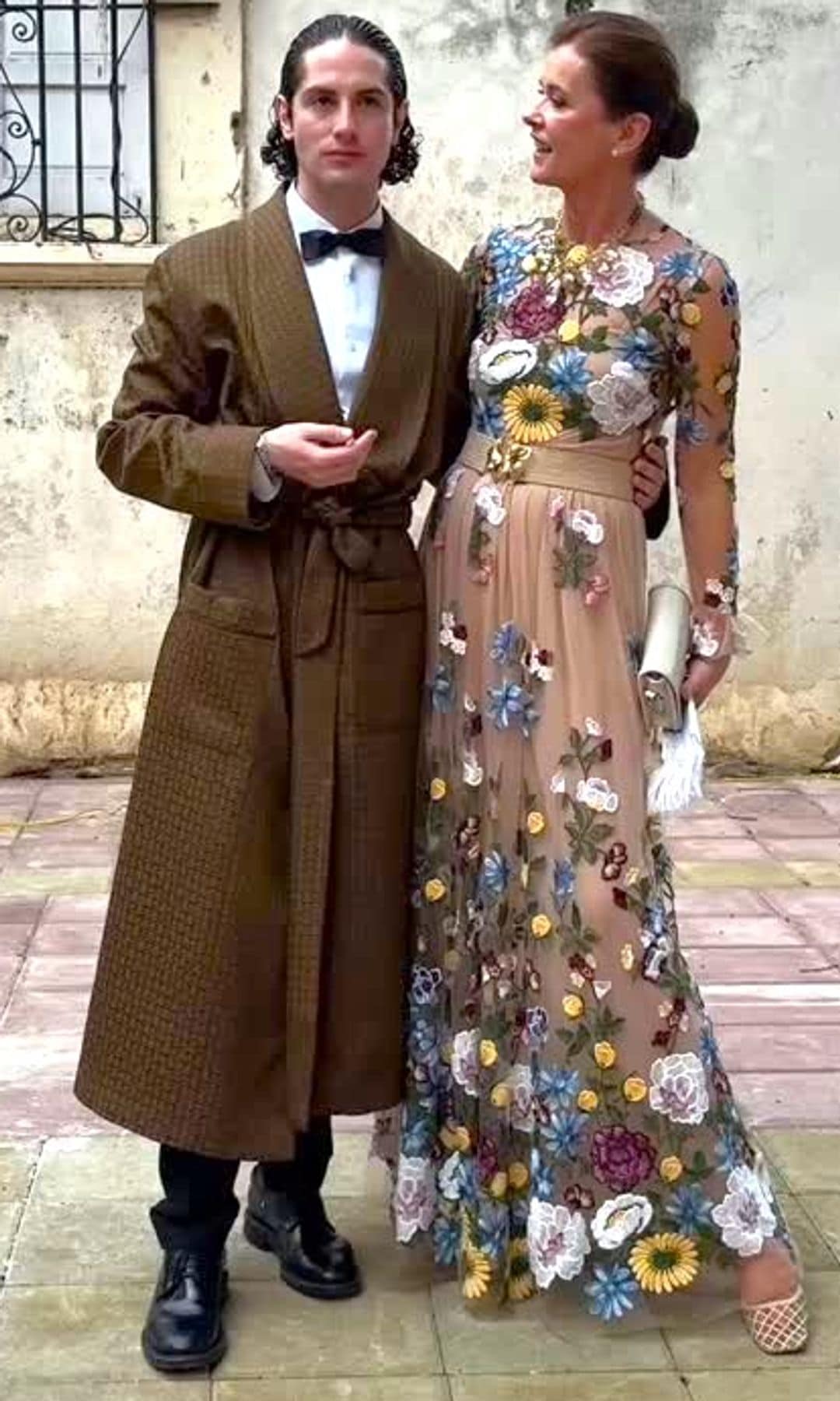 Nuria March en la boda de Angèle Giacinti y Paul Testot