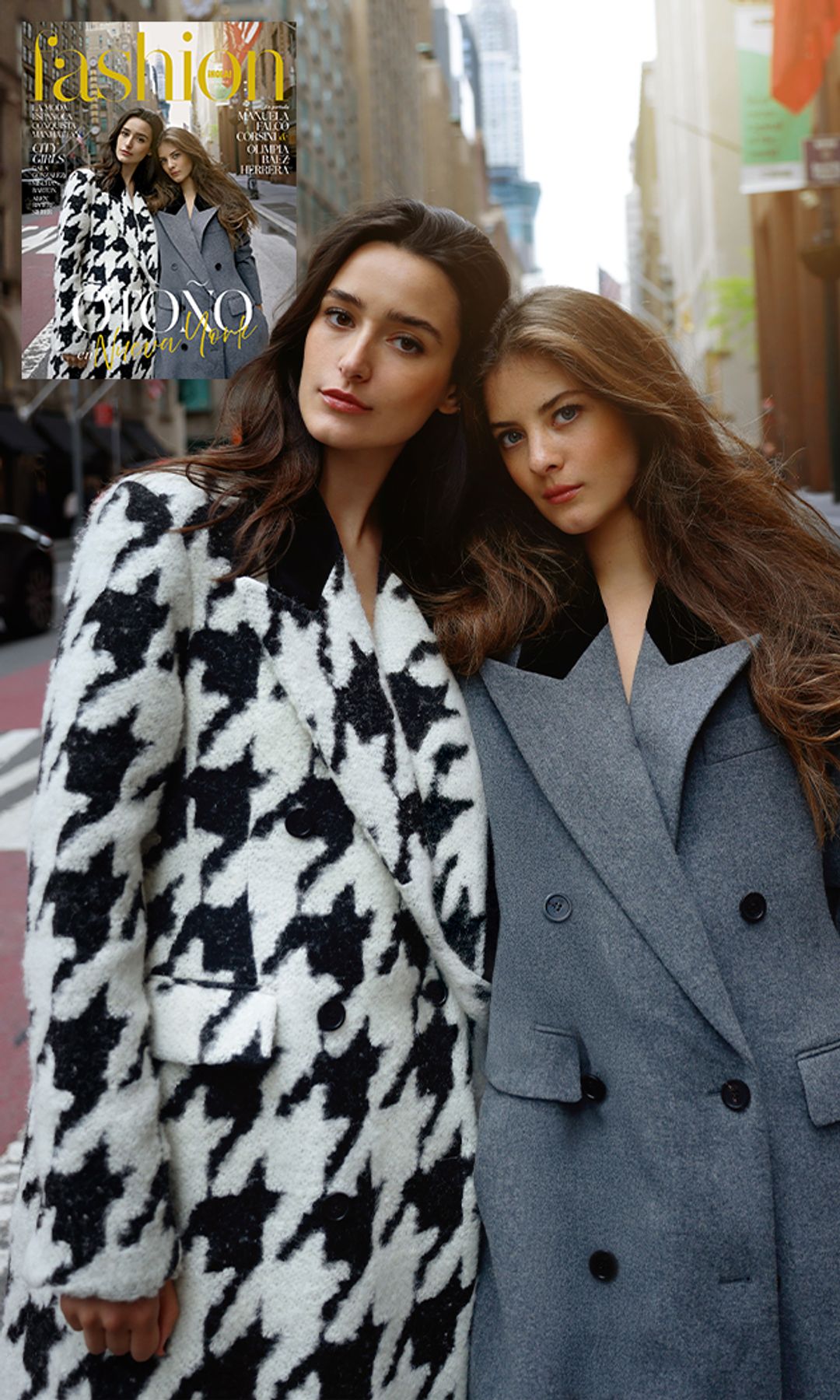 YA A LA VENTA: Olimpia Báez Herrera y Manuela Falcó Corsini, portada de FASHION octubre, posan juntas por primera vez y nos descubren su Nueva York favorito