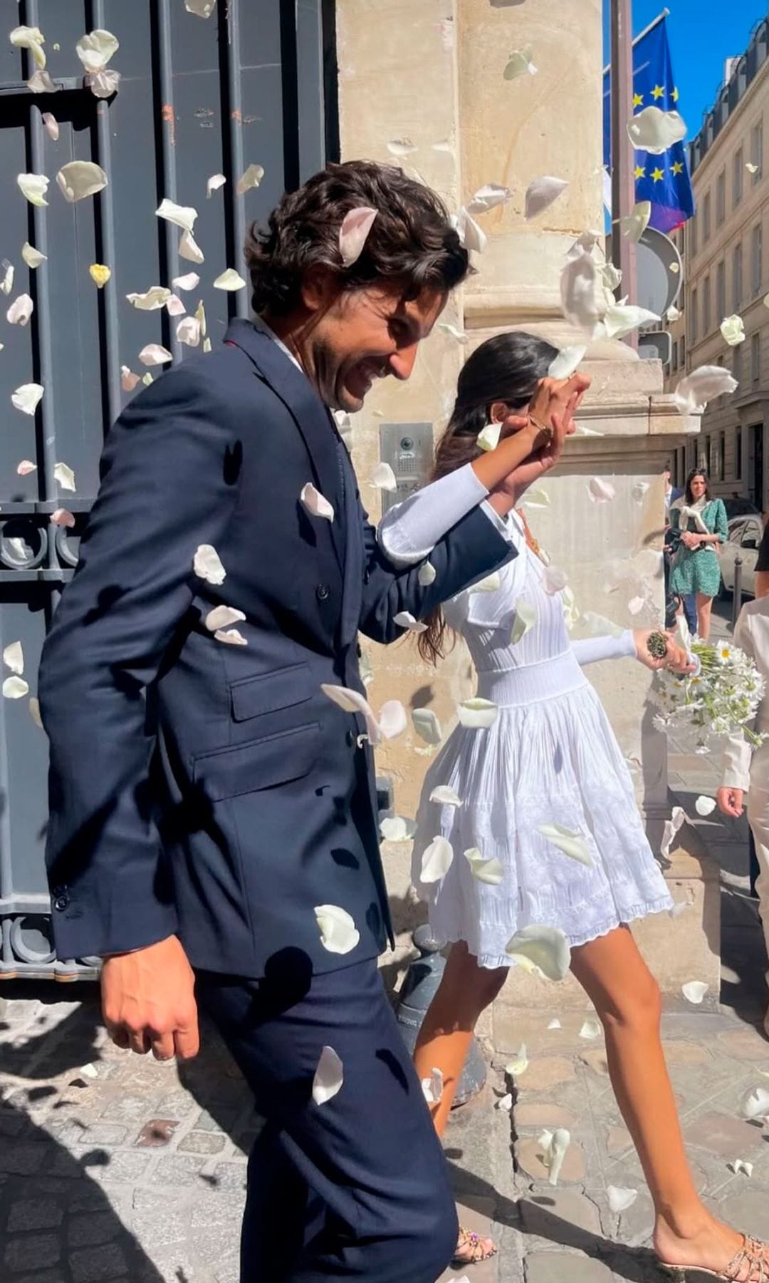 La boda de la modelo de Zara, Léa Meylan, en París