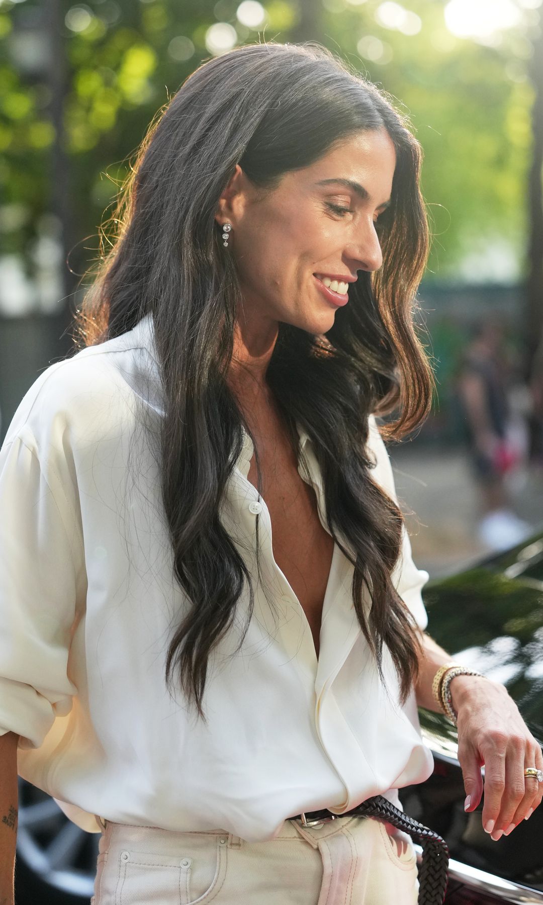  Cabello ondulado y largo