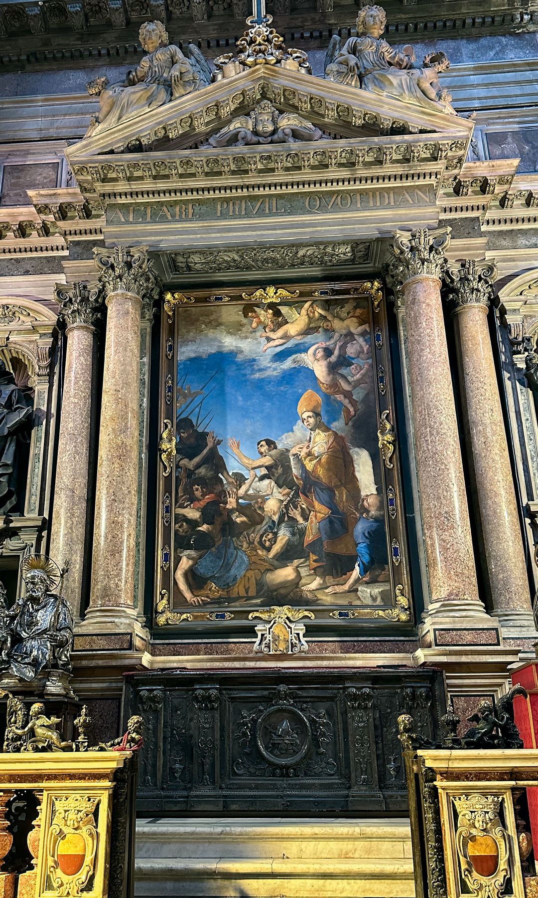 San Genaro, en la iglesia que lleva su nombre