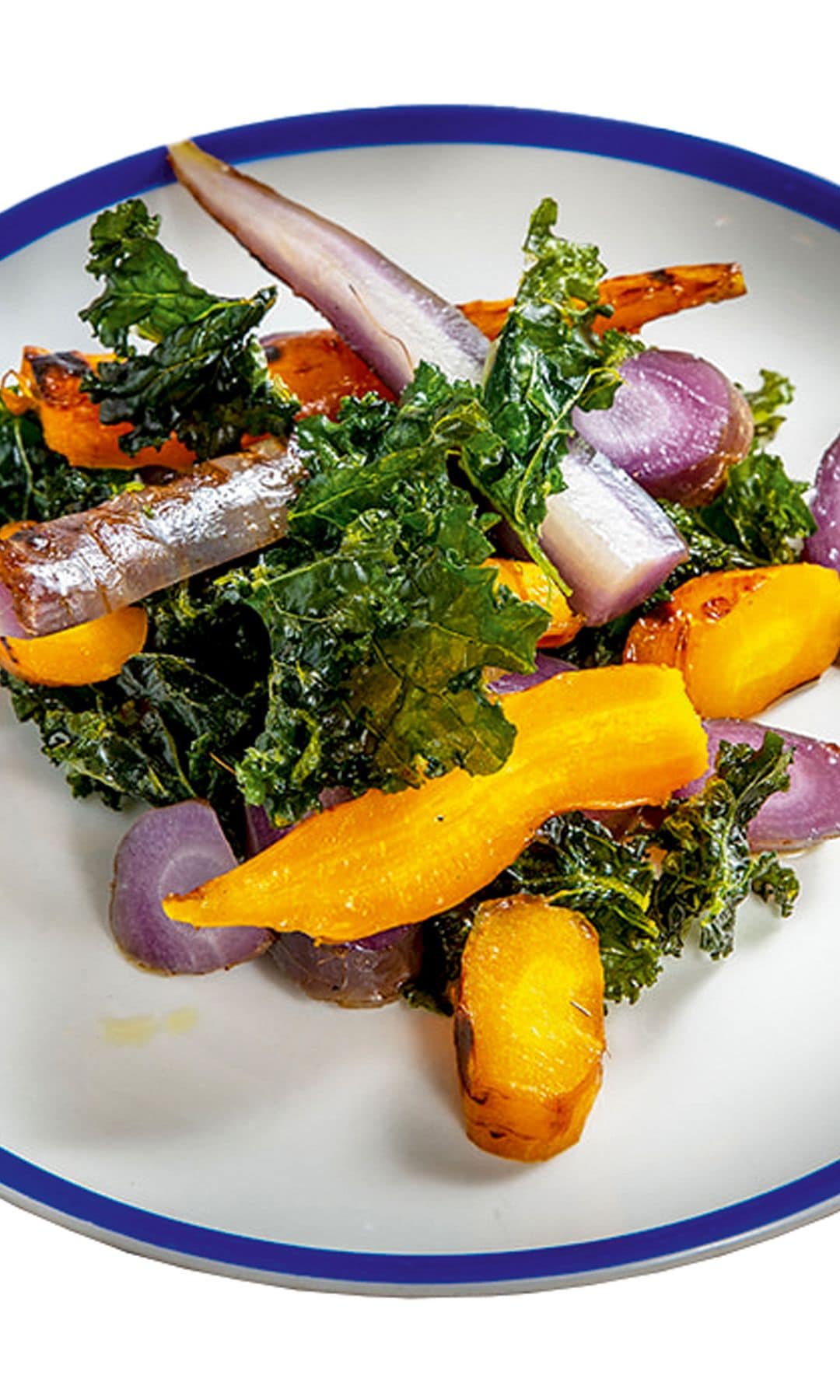 Uno de los platos de verduras de temporada.