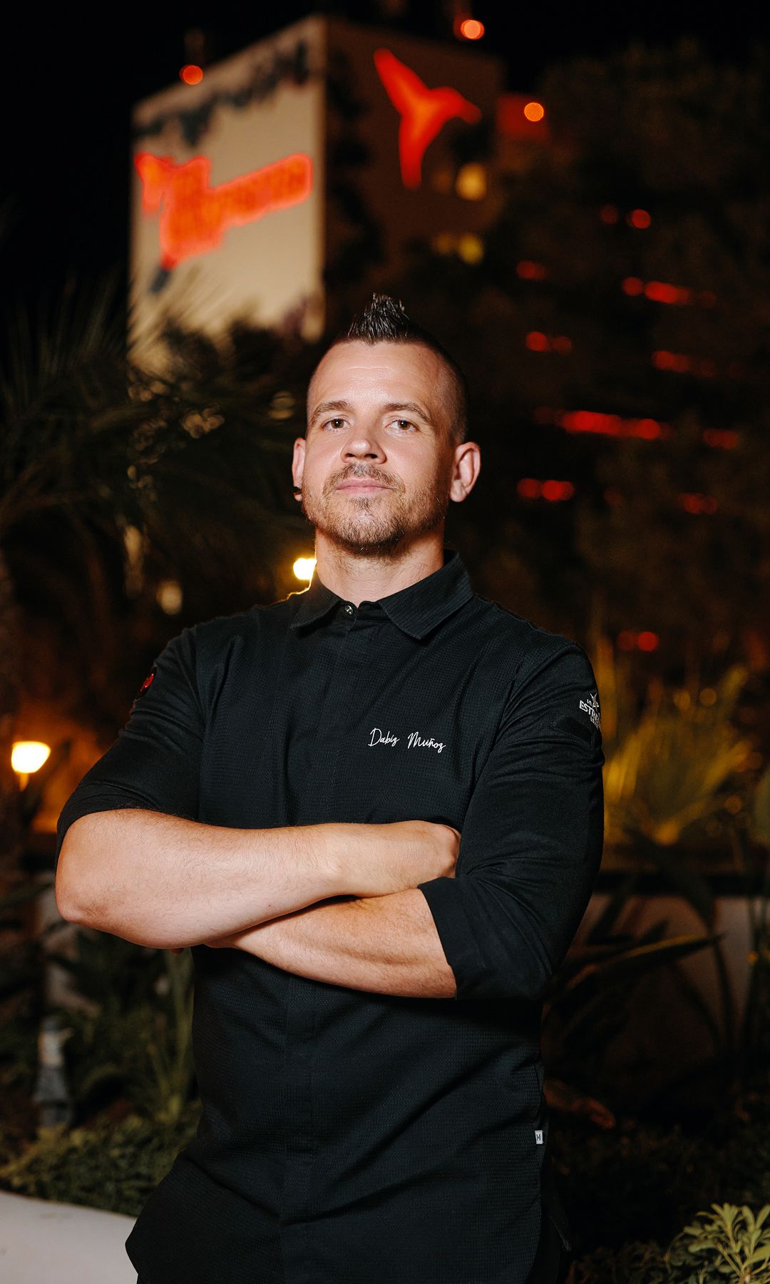 El chef Dabiz Muñoz en su nuevo local StreetXO abierto en Ibiza en el verano de 2026