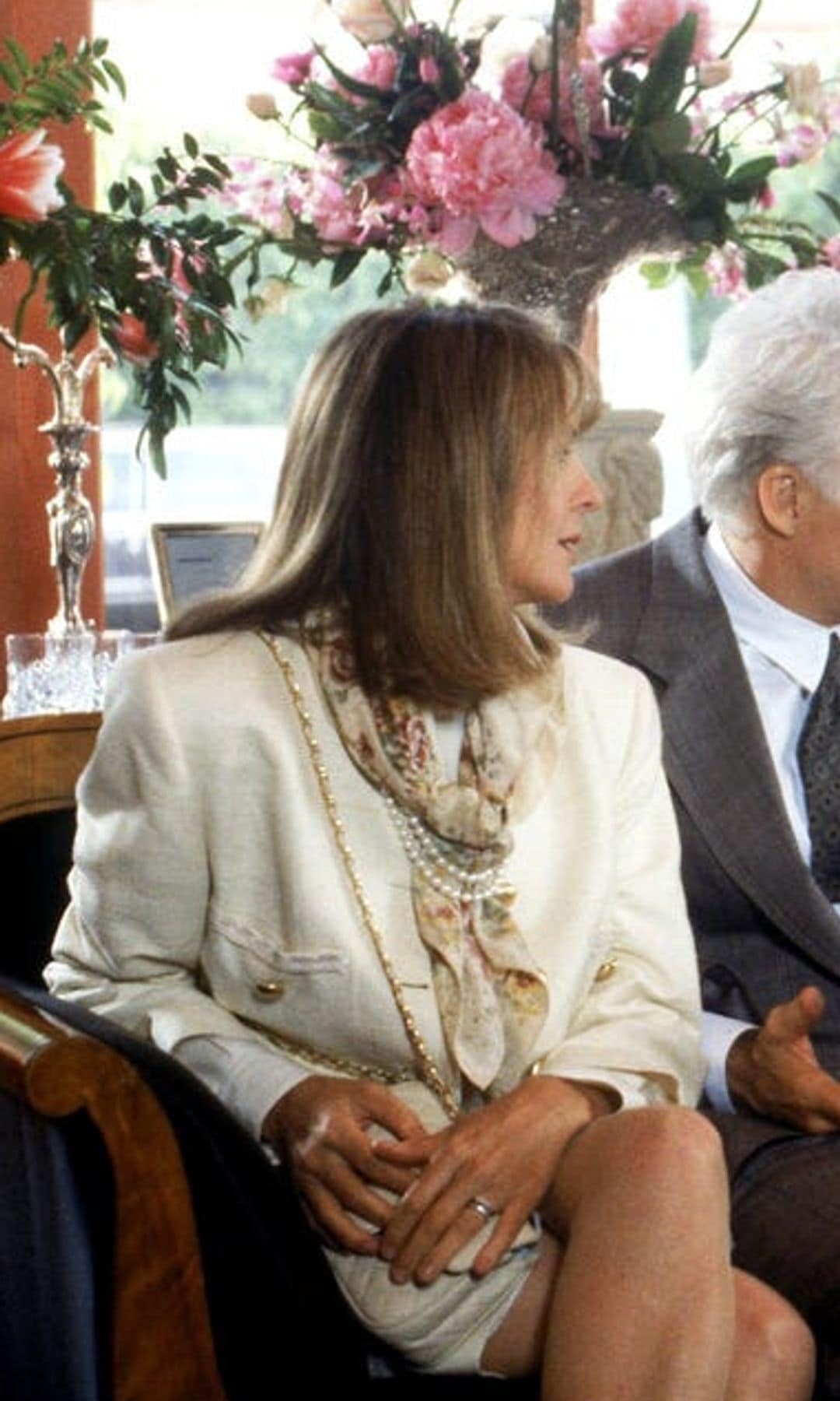 Diane Keaton vistió de Armani en Padre de la novia