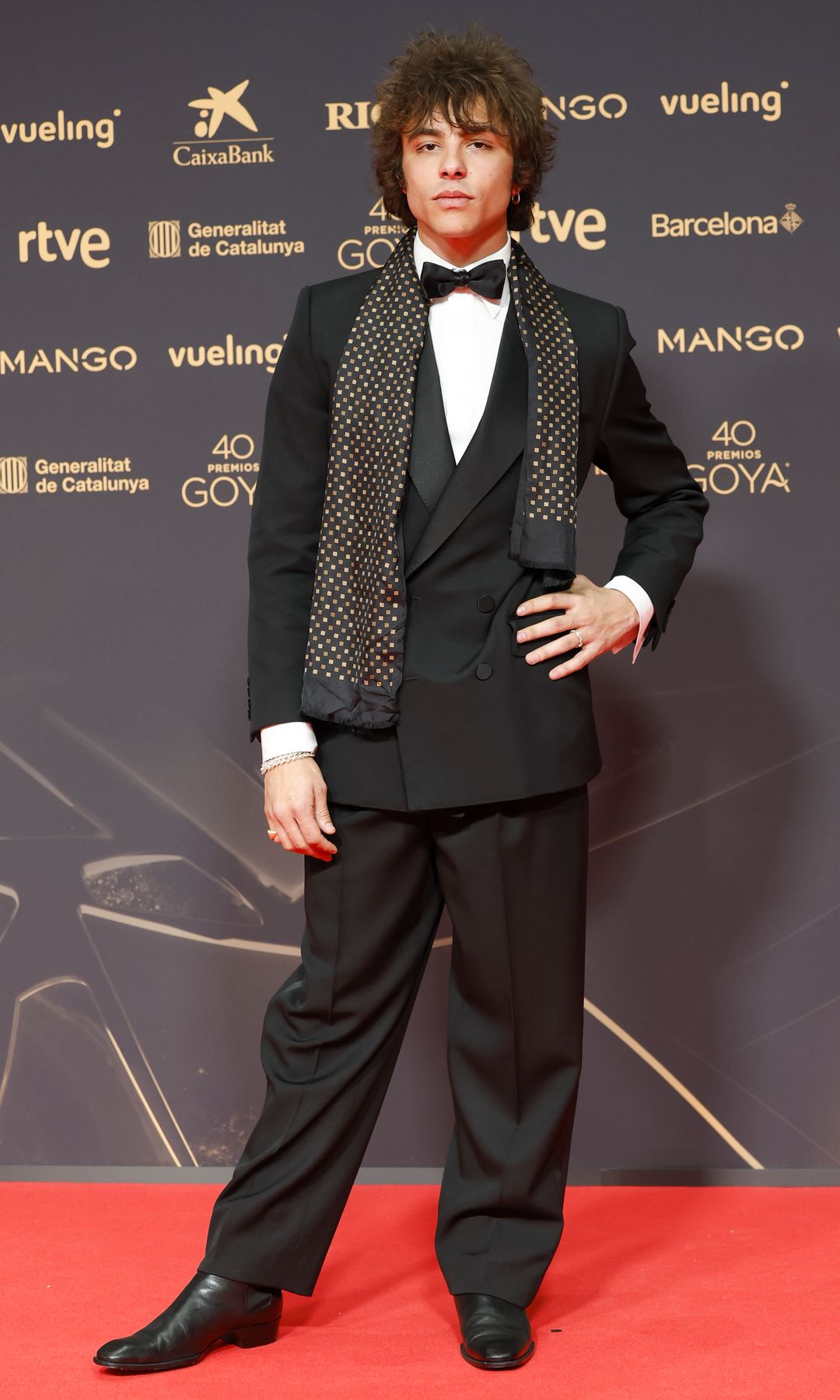Mitch en la 40 edición de los Premios Goya en Barcelona, 28 de de febrero de 2026