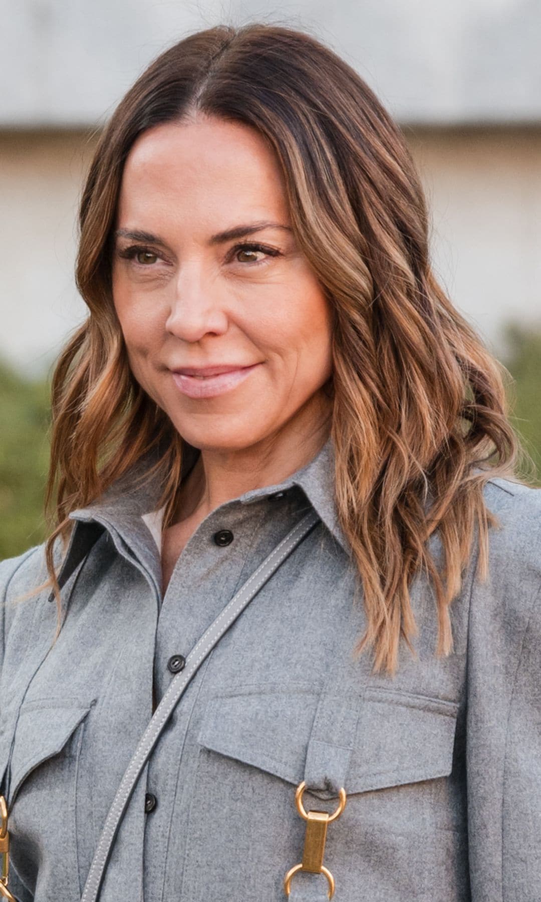 Mechas cabello castaño