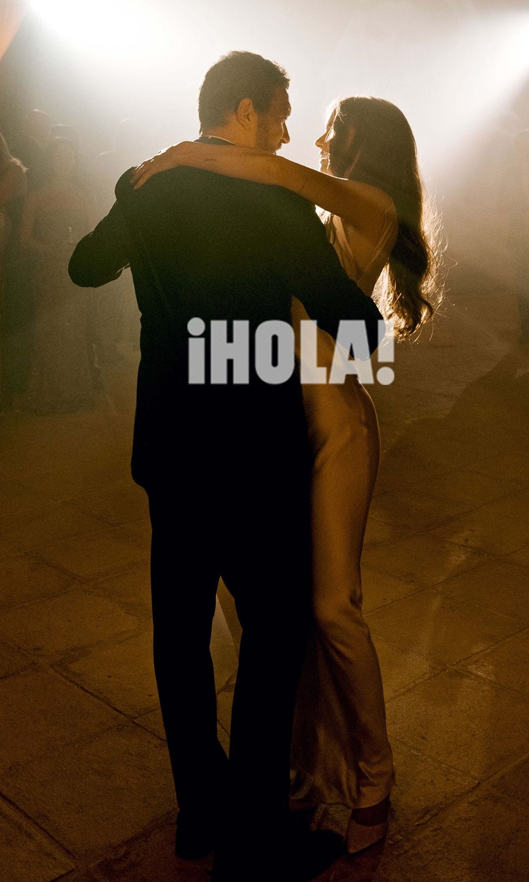 Otra imagen del mismo instante, en el que se aprecia perfectamente la mágica iluminación