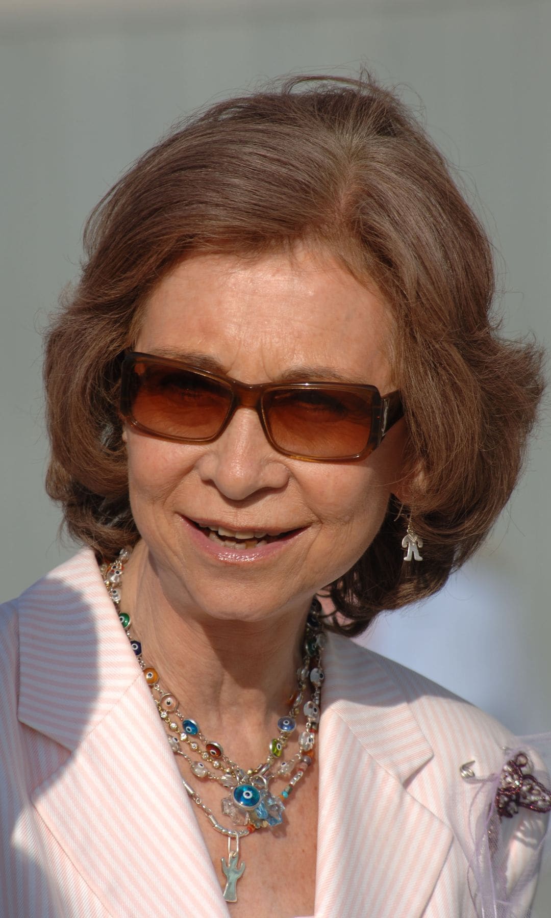 La reina Sofía en Mallorca en 2005