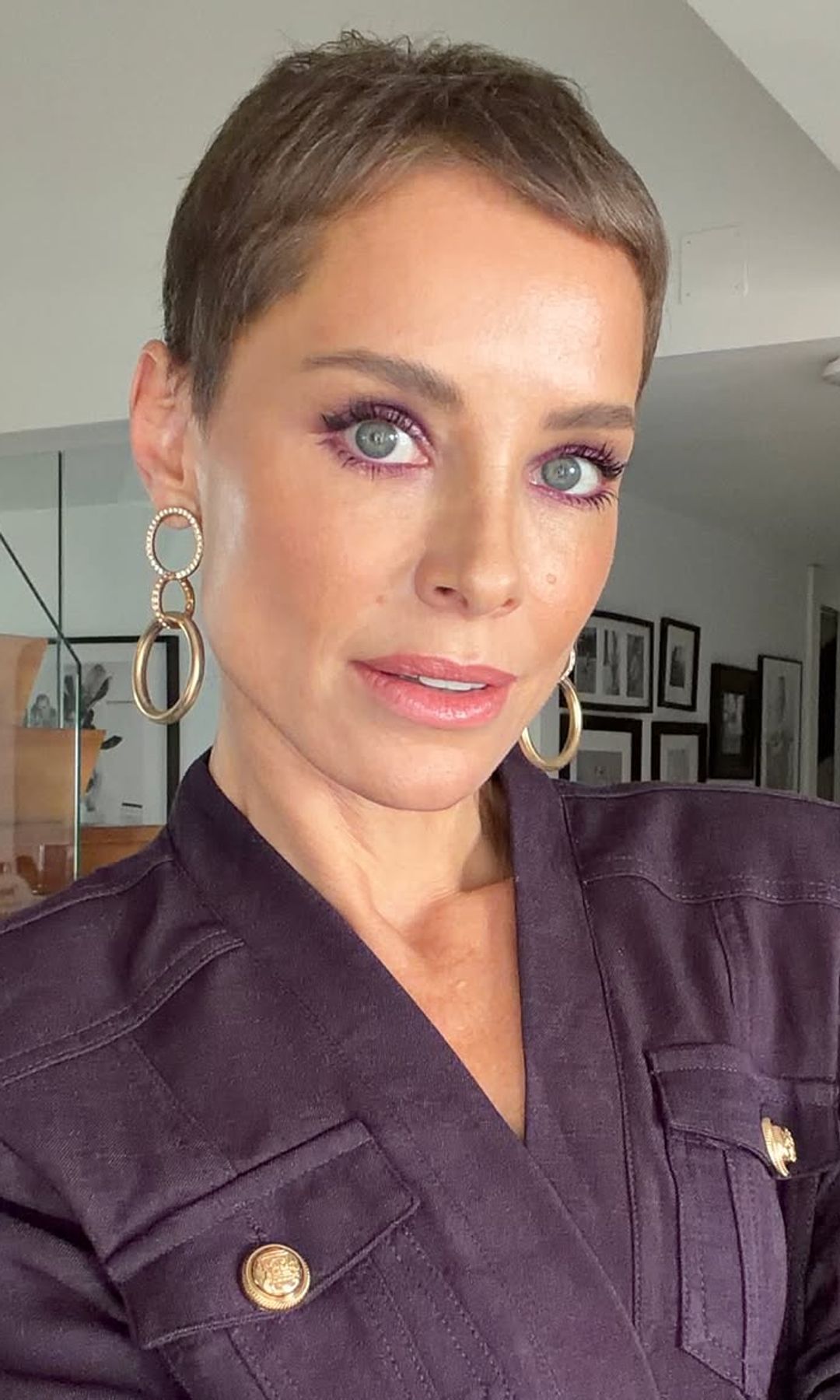 Soraya Arnelas con su color de pelo natural en octubre de 2026