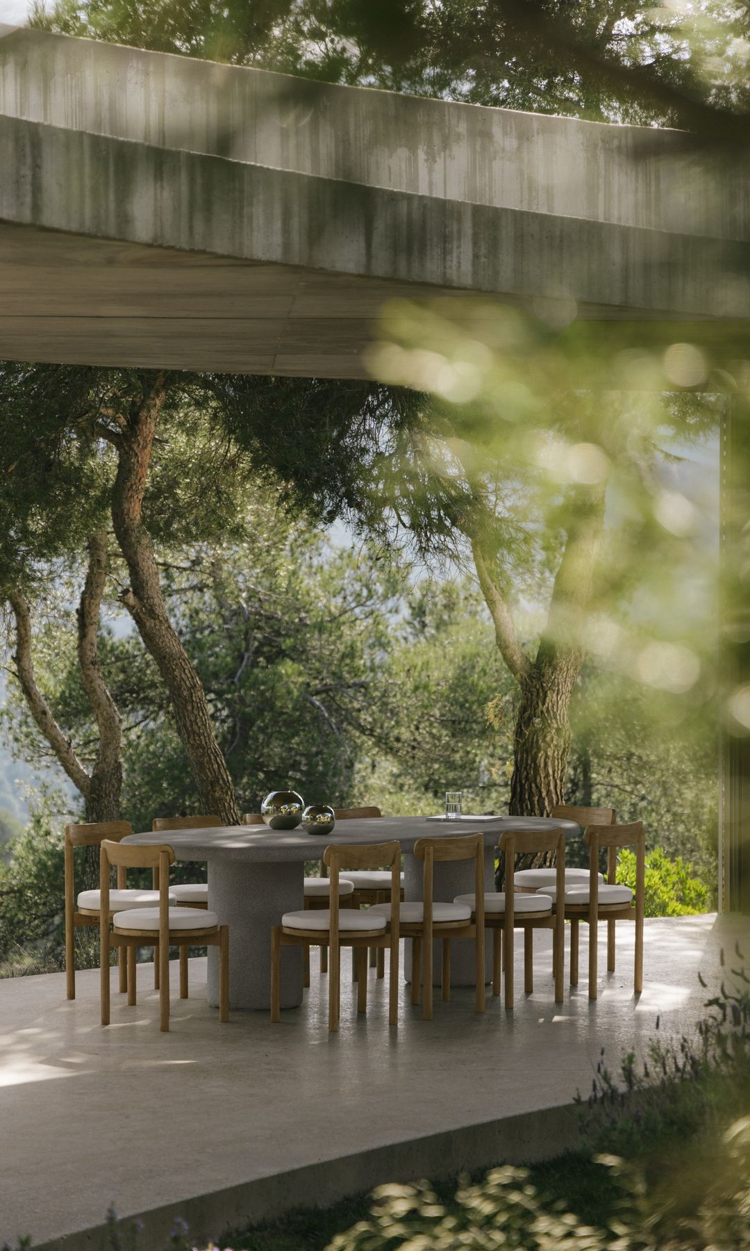 Comedor al aire libre con muebles de Sklum