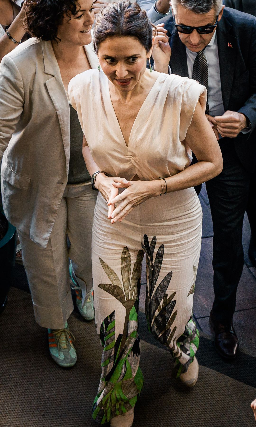 Isabel Díaz Ayuso ayer en un acto en el hotel Wellington de Madrid