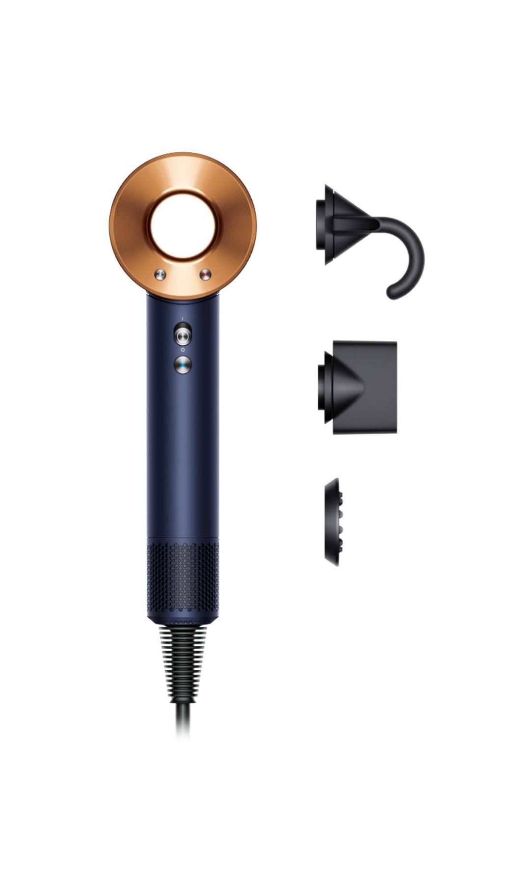Secador de pelo Supersonic con accesorio Flyaway para cabellos encrespados (429€), Dyson