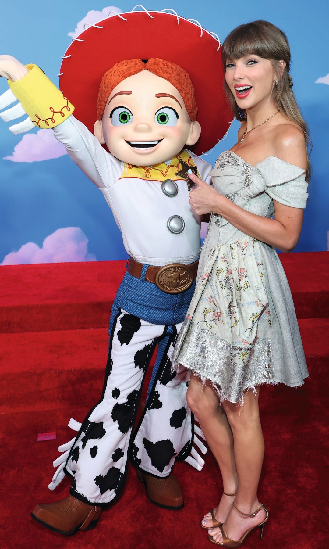 Taylor Swift en la première de Toy Story 5