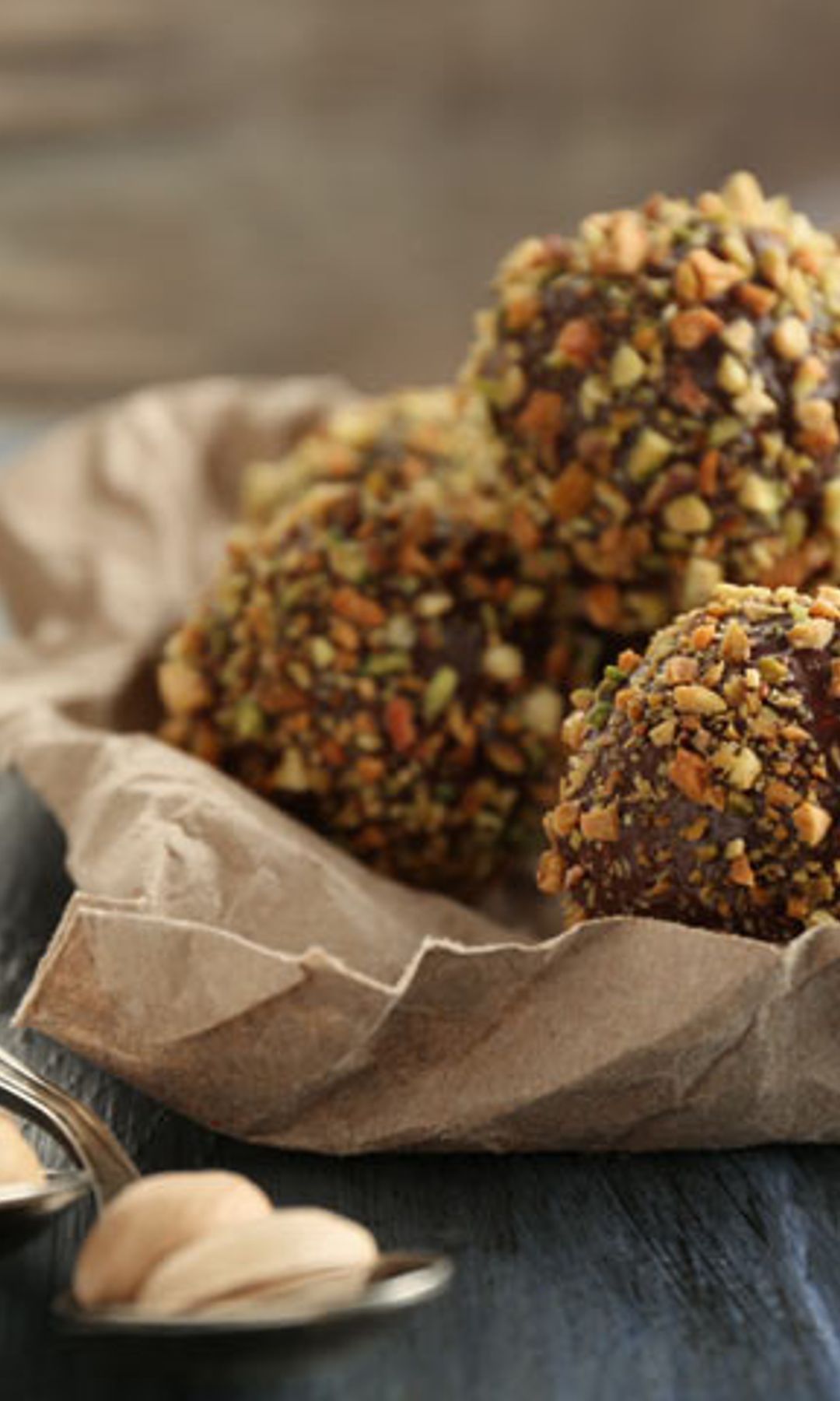 bombones pistachos