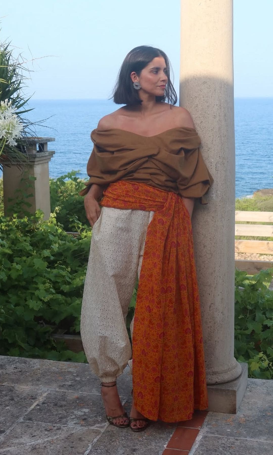 María García de Jaime con look de invitada 