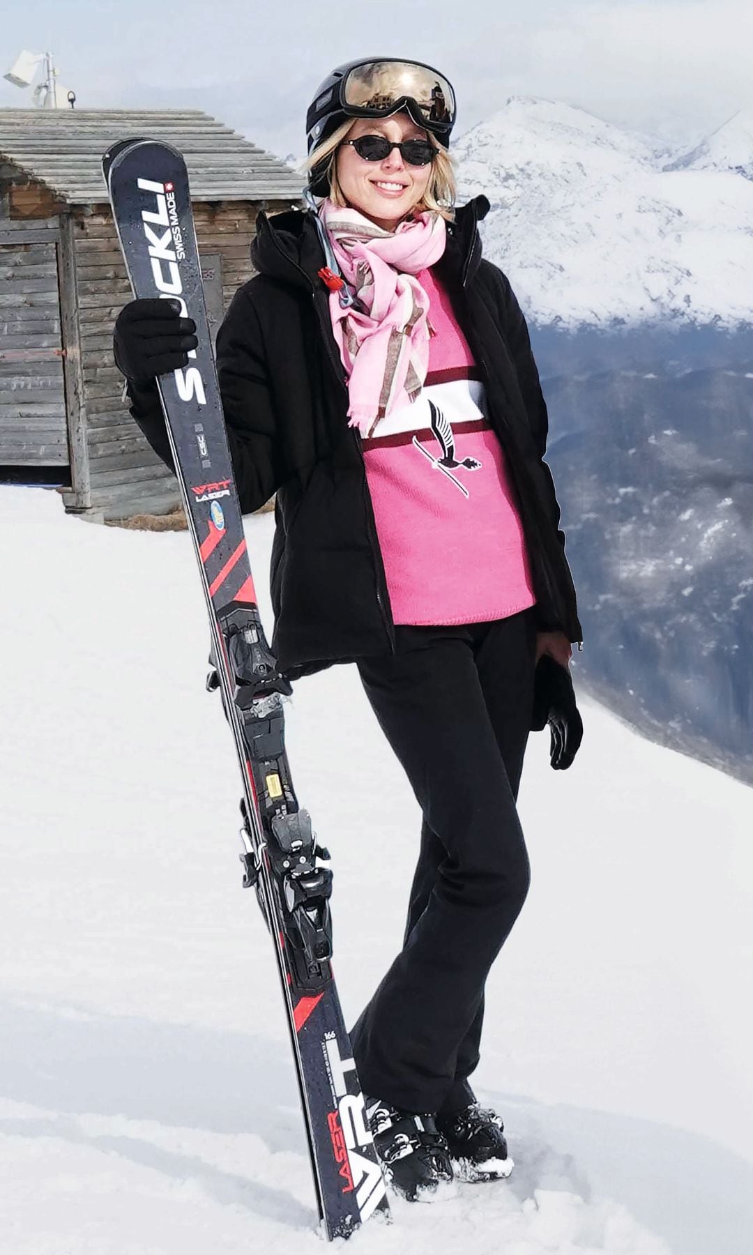 Olympia de Grecia, presumiendo de estilo en St. Moritz