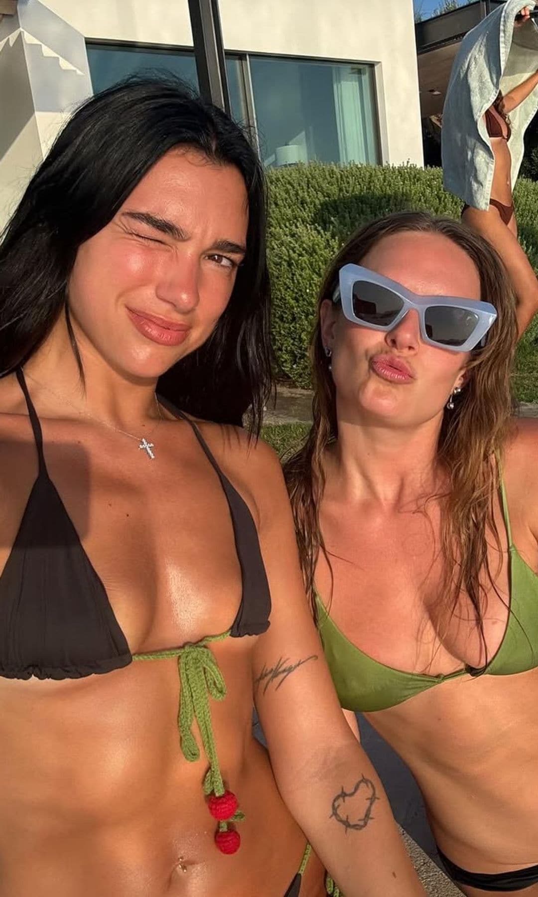 Dua Lipa durante sus vacaciones en Mallorca