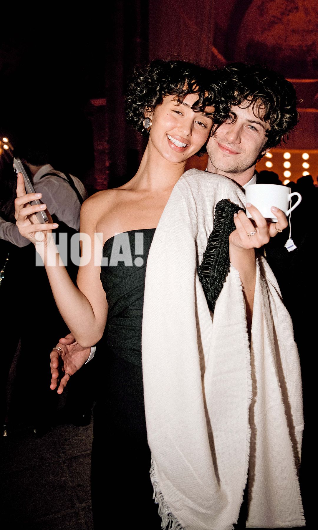 Dylan Minnette, protagonista de la serie "Por trece razones", y su novia, la modelo Isabella Elei