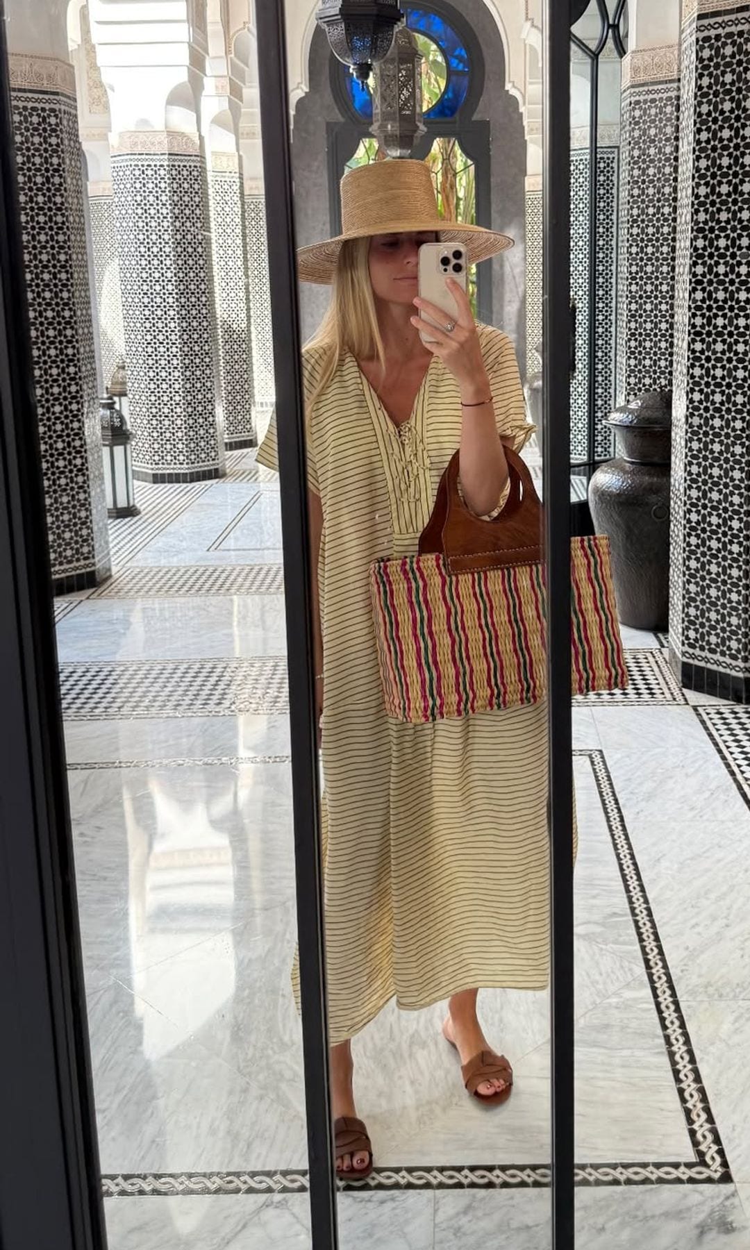 Maria Garrido en Marrakech
